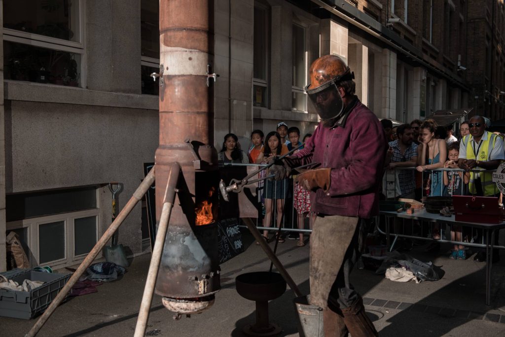 UCL Bronze casting workshop